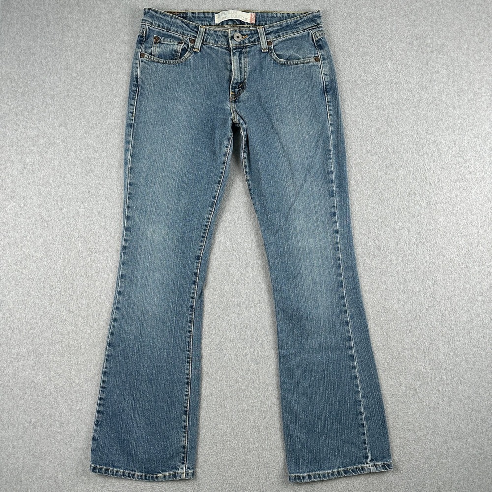 Vintage Y2K Levi's Jeans 518 Womens 9 Blue Superlow Rise Bootcut Denim Rodeo